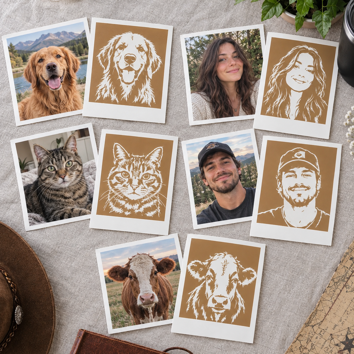 5 Custom Stencils