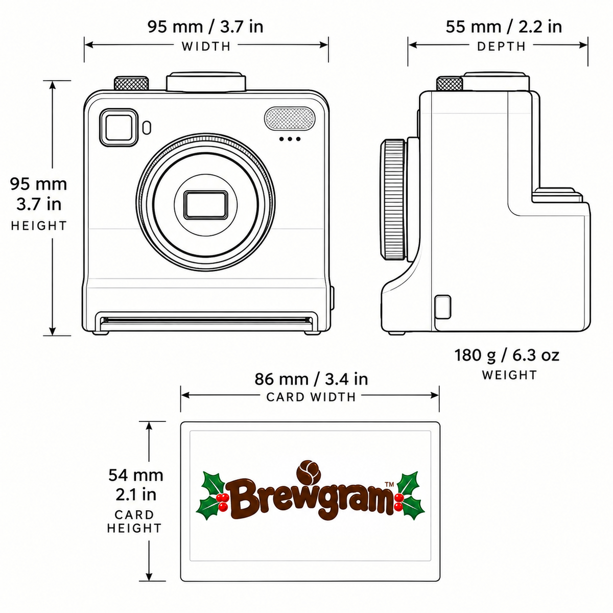 BrewGram Coffee Photo Stencil Printer