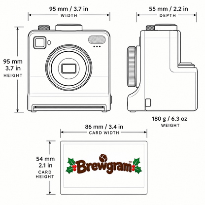 BrewGram Coffee Photo Stencil Printer